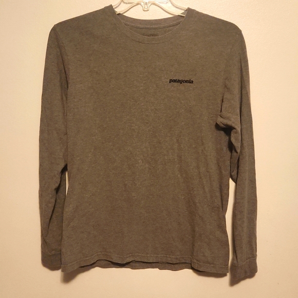 Patagonia Other - Patagonia Logo Long Sleeve Tee